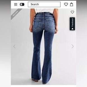 Buckle Black - Fit No. 53 Mid Rise Flare Jeans - size 30x34